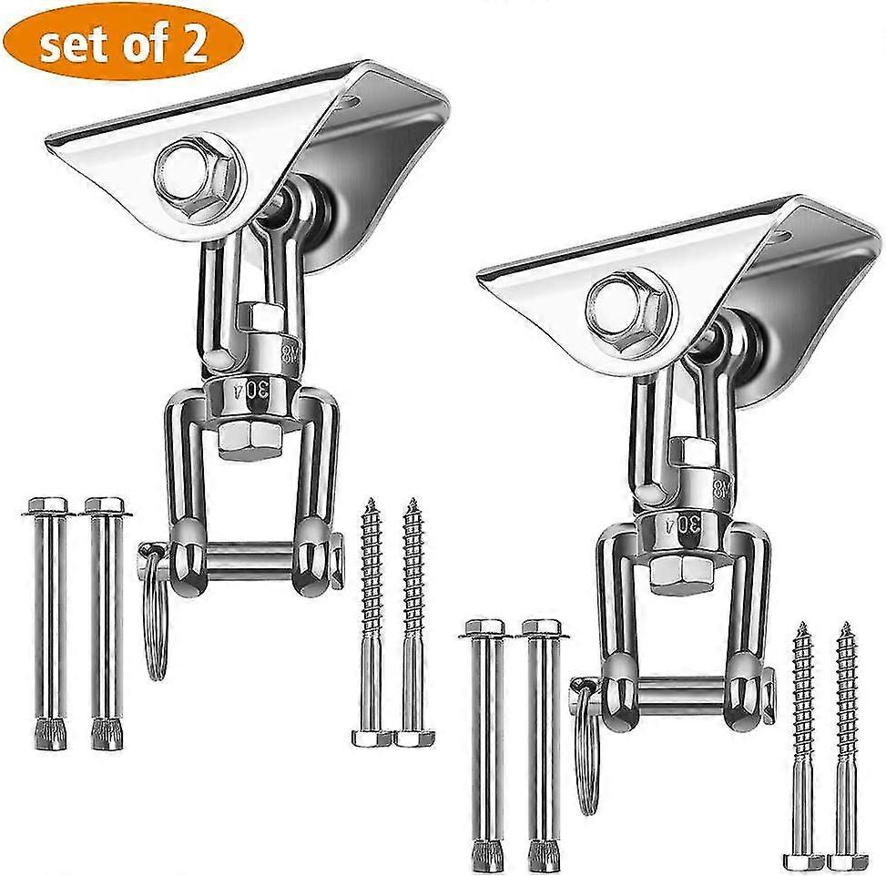 Swing Hanger Hanging Hook X360 Swivel With 4 Screws/4 Expansion Bolts Swing Set