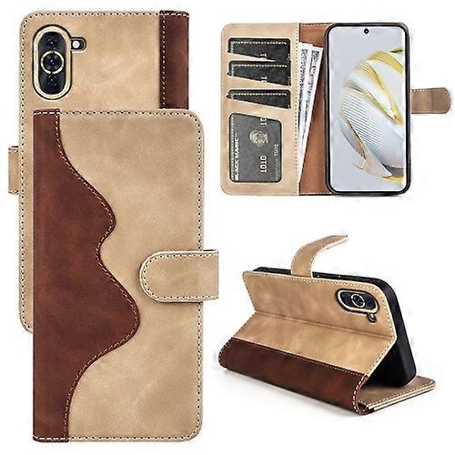 For Huawei Nova 10 Stitching Horizontal Flip Leather Phone Case