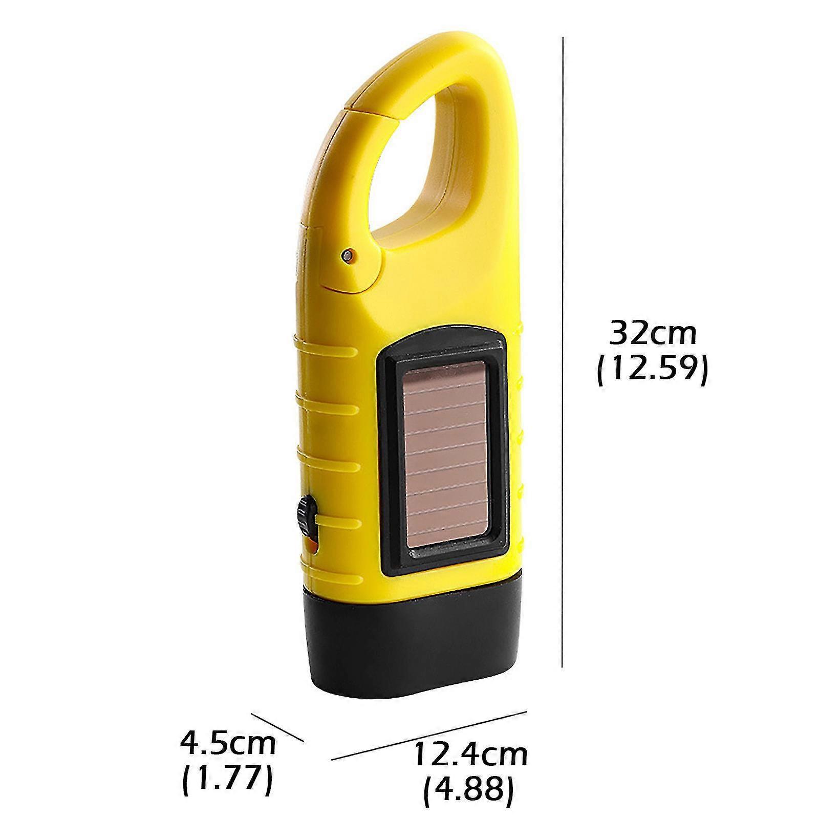 Solar Rechargeable Hand-cranked Portable Emergency Self-generating Lighting Lamp