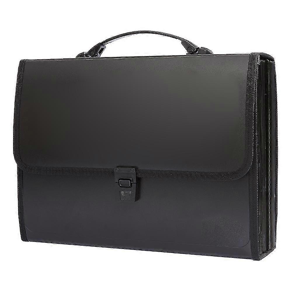 13 כיסים הרחבת קובץ תיקיית אקורדיון עם ידית תיקיית קובץ פלסטיק גדולה הניתנת להרחבה