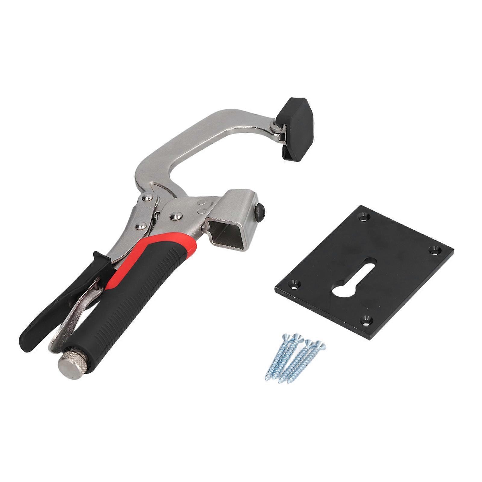 Bench Hold Down Clamp Horizontal Woodworking Positioning Fixing Adjustable Rotary Movable Clip