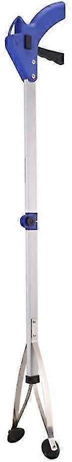 1 stk Premium Legering Søppelklips Folding Trash Picker Lang Arm Klemme Plukke opp Nå Verktøy For Innendørs Utendørs Bruk