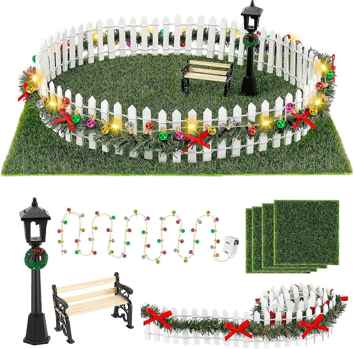 Gnome accessories, miniature fence