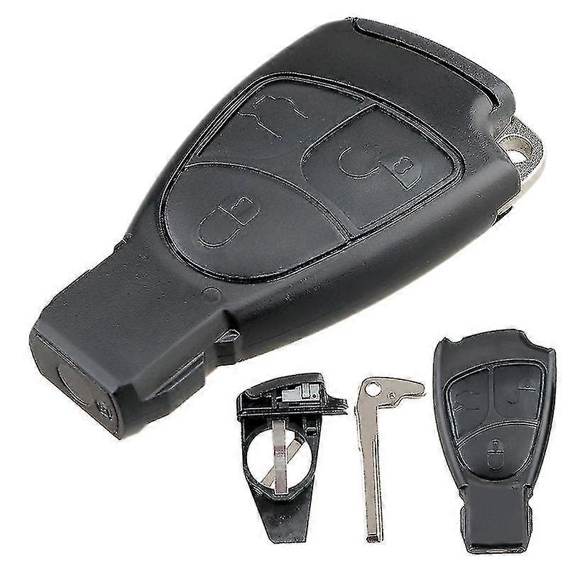 Smart Car Key With 3 Buttons, Replacement Shell, Remote Control Cover, Suitable For Mercedes Benz W168, Wath, W203, W208, W210, W211