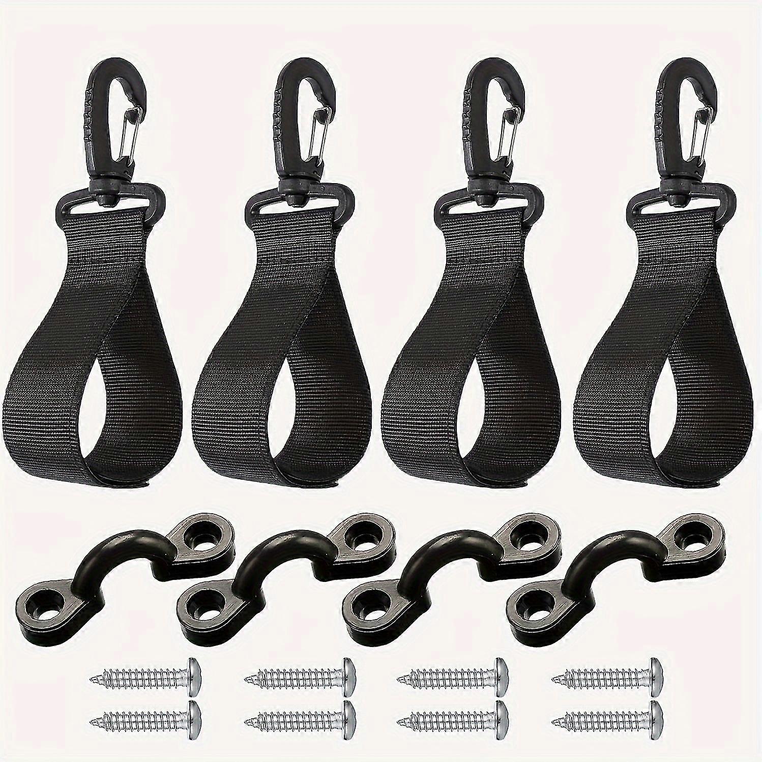 4sets/8sets Kayak Paddle Holder, Fishing SUP Paddle Board Accessories, Inflatable Boat Paddle Storage, Kayak Paddle Lanyard For Kayak Canoe SUP Paddle