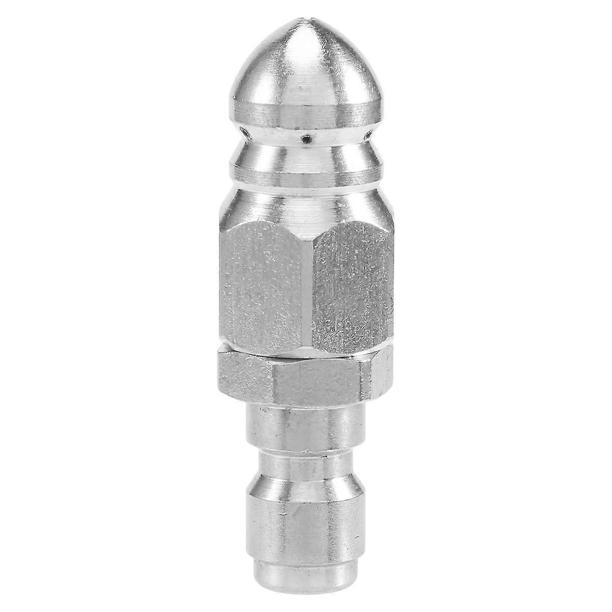 1/4 Inch 5000 PSI Sewer Jetter Nozzle Pressure Drain Jetter Hose Nozzle for 1/4 Pressure Washer Quick Connector