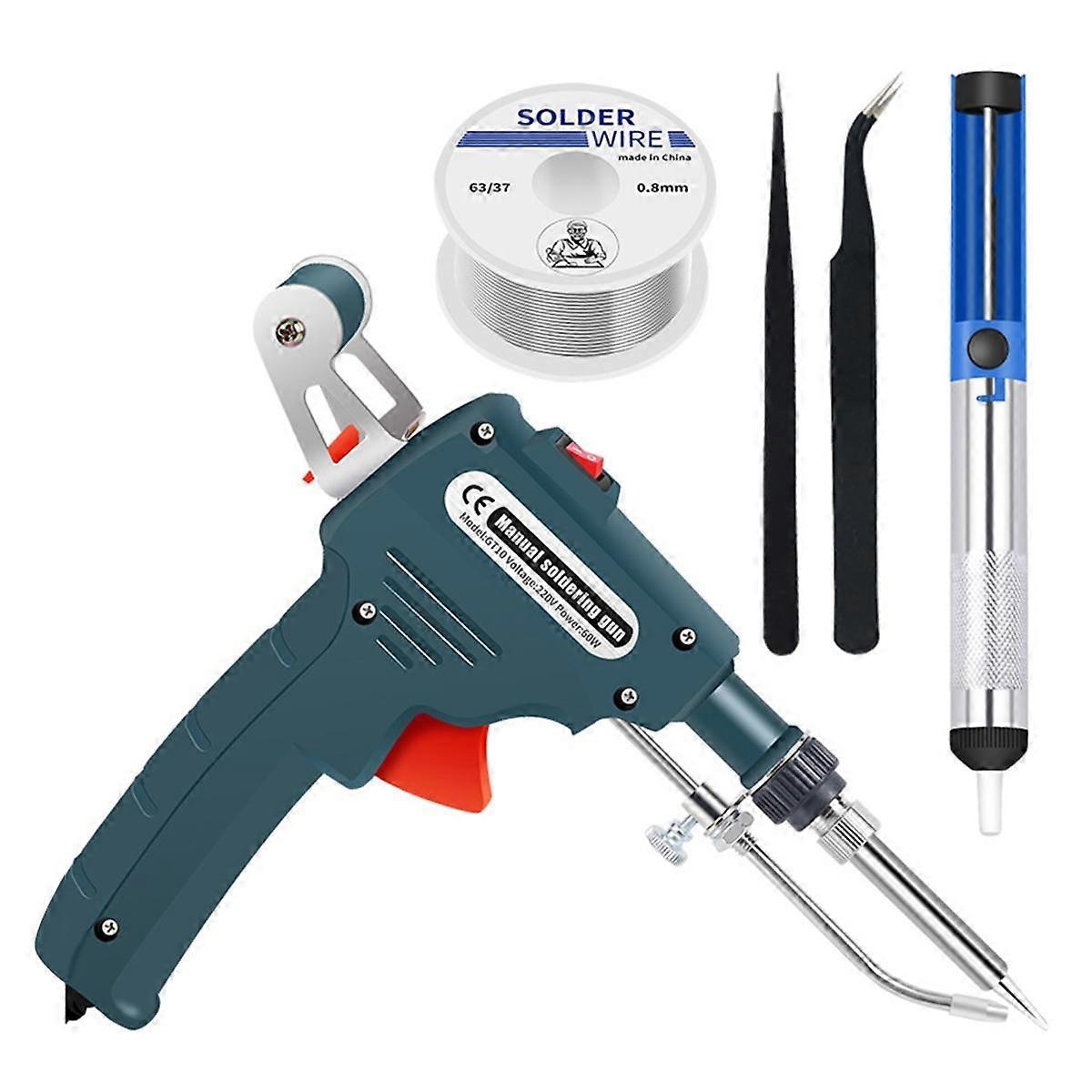 Automatically Soldering Tool 60W Hand-Held Internal Heating Automatically Send Tin Tool Welding Tools 110V US Plug