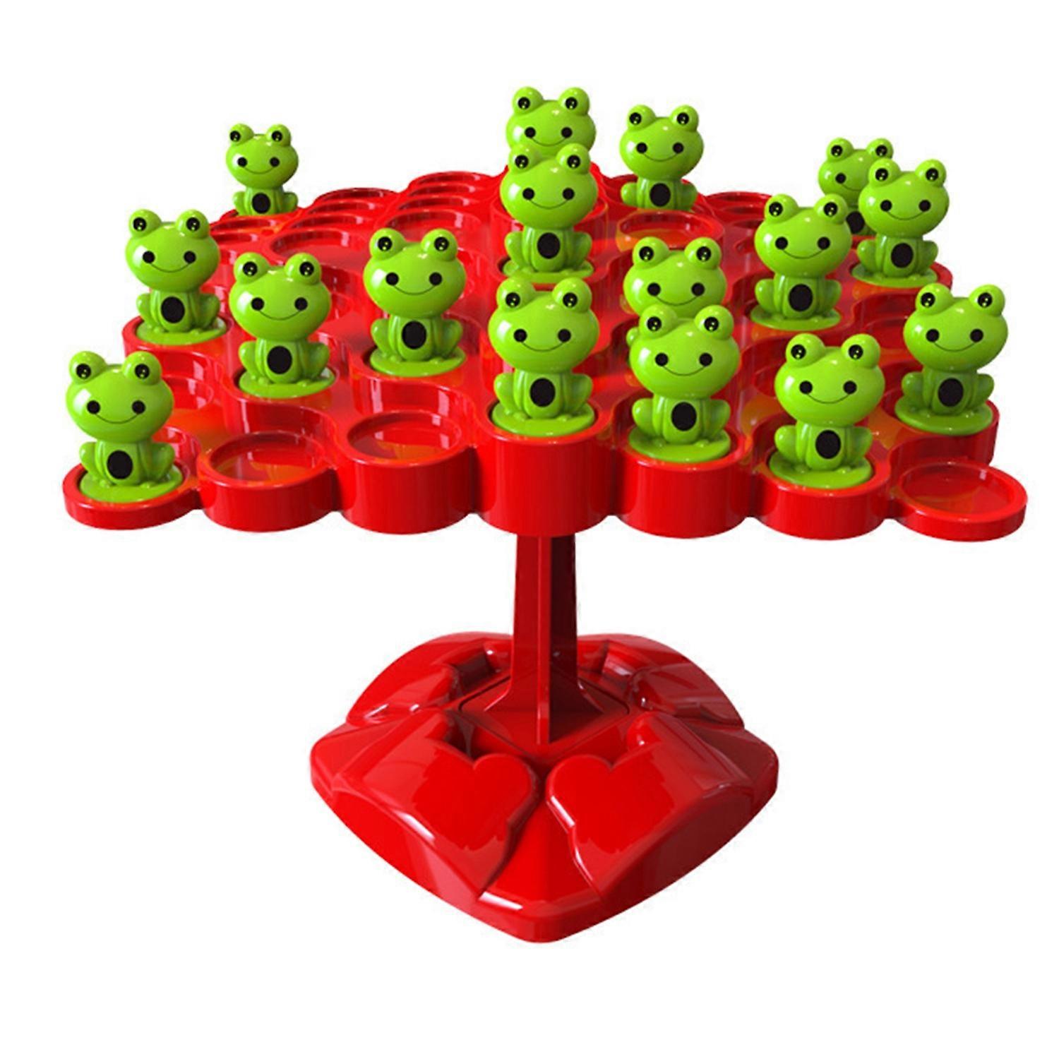 1 Set Balance Tree Toys Parent-child Multiplayer Battle Pass Game Cartoon Board Games Balance Toy