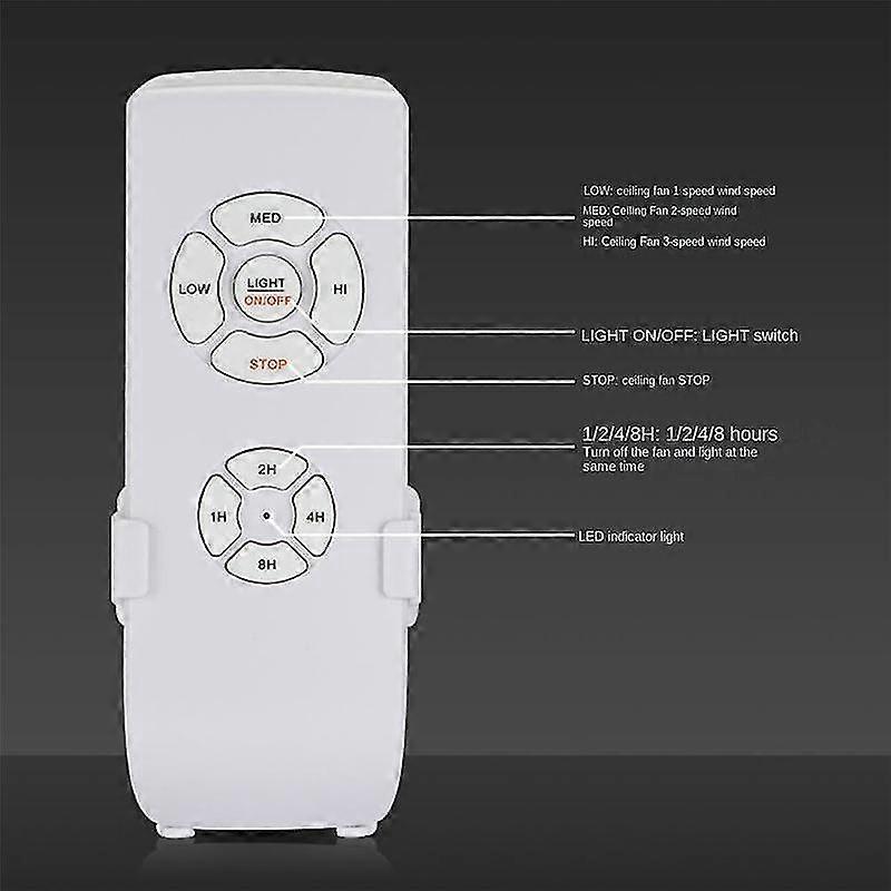 Smart Wifi Fan Switch Ceiling Fan And Light Remote Control Kit,110v