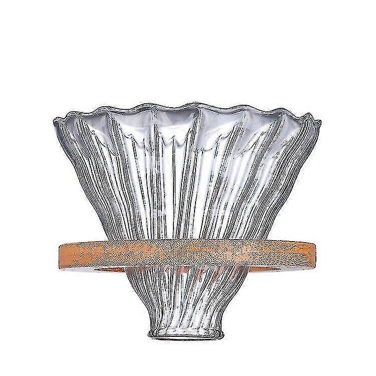 Verre borosilicaté versé sur l’ensemble de filtres de la cafetière