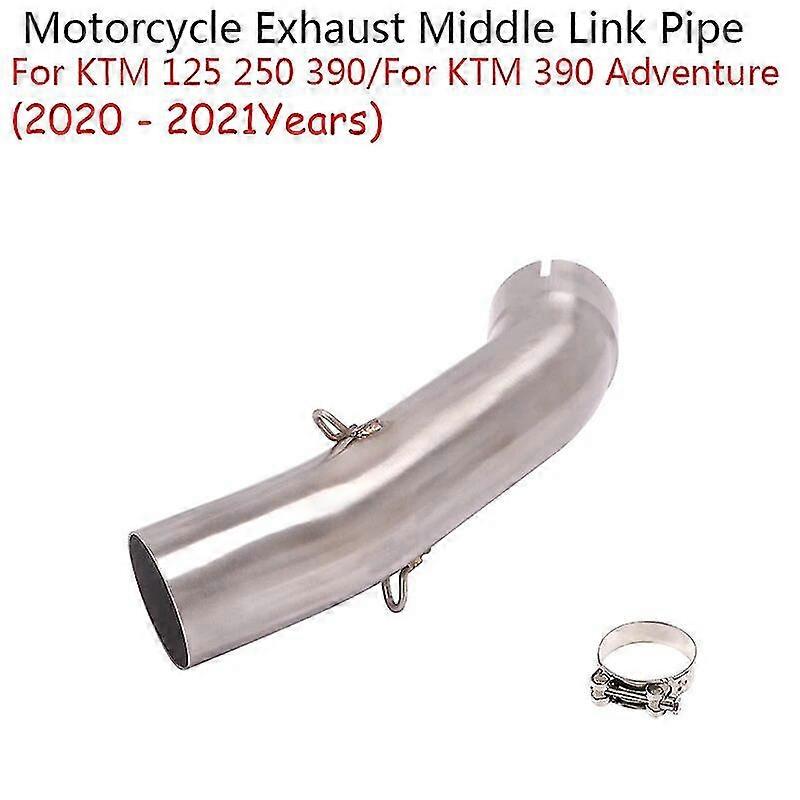 KTM 390 Adventure DUKE 250 390 ADV Exhaust Mid Link Pipe with DB Killer