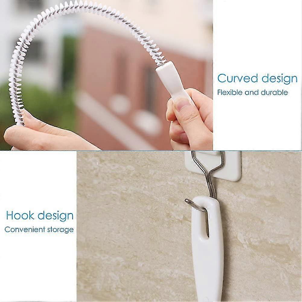 可弯曲清洁刷 Flexible drain cleaning brush, 45 cm