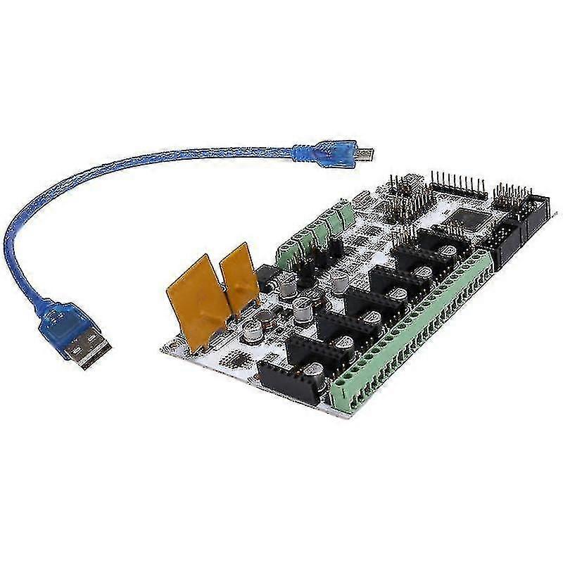 Motherboard Rumba Mpu / 3D-Drucker Zubehör Rumba optimierte Versionskontrollplatine mit Kabel-yujia