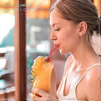 Cannucce Di Carta Biodegradabili Colorate – 200 Pezzi – Ecologiche Per Succhi, Frullati E Cocktail – Perfette Per Feste