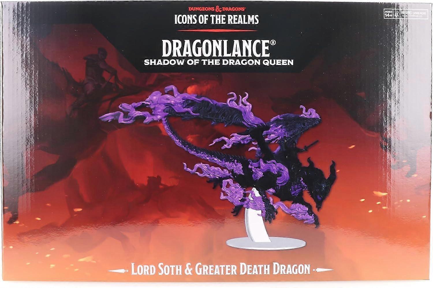 D&D Icons of the Realms Dragonlance - Lord Soth on Greater Death Dragon (Set 25)