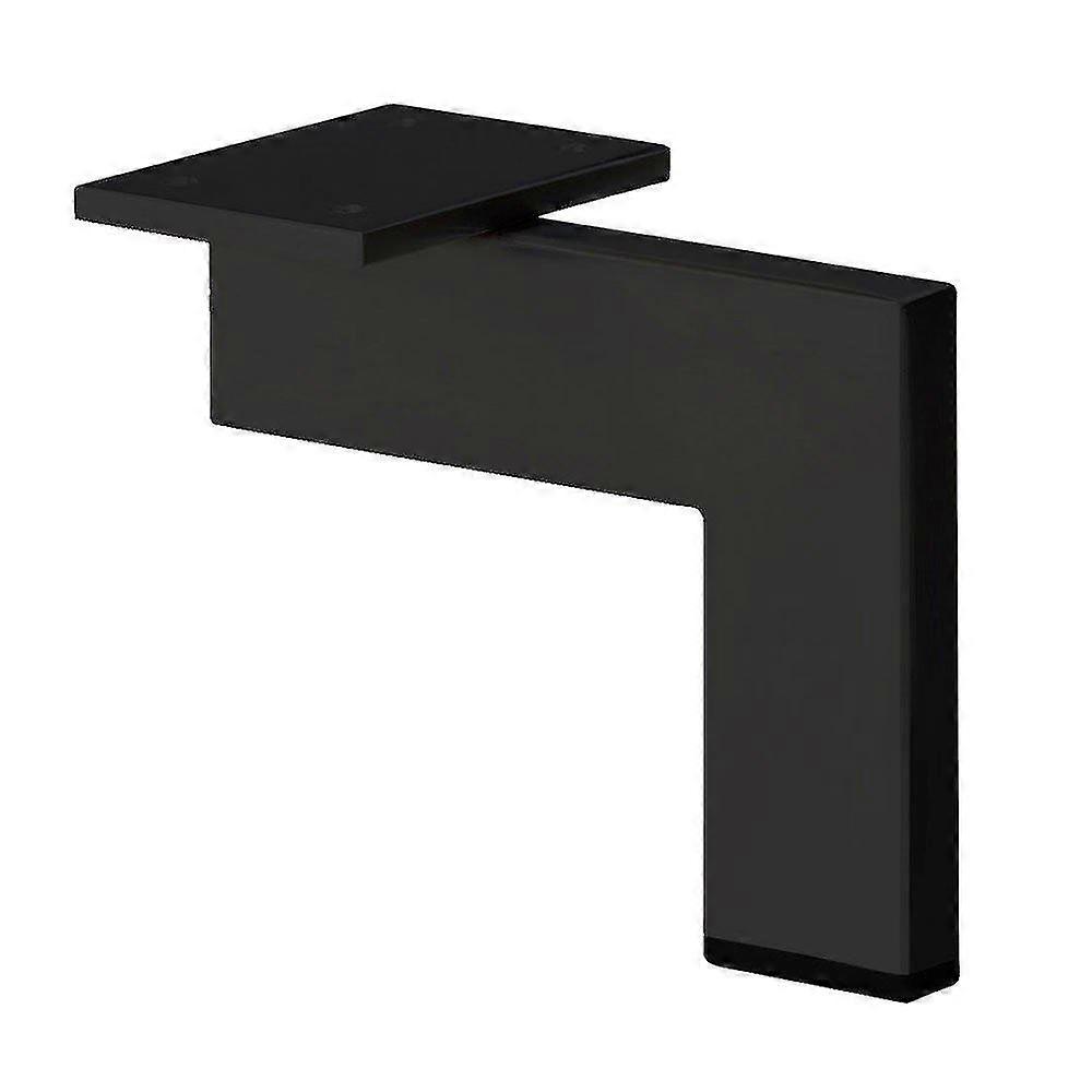 Schwarz Design Eckmöbel Bein 14 cm (1 Stück)