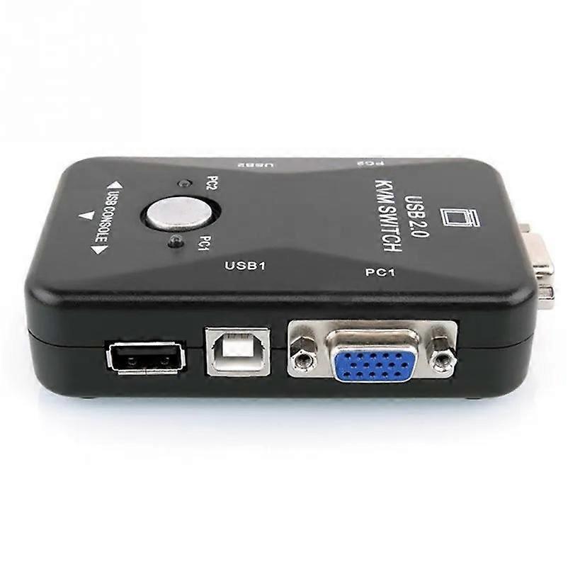 Switch 2 Port VGA Switch USB 20 KVM Switch Mouse Keyboard