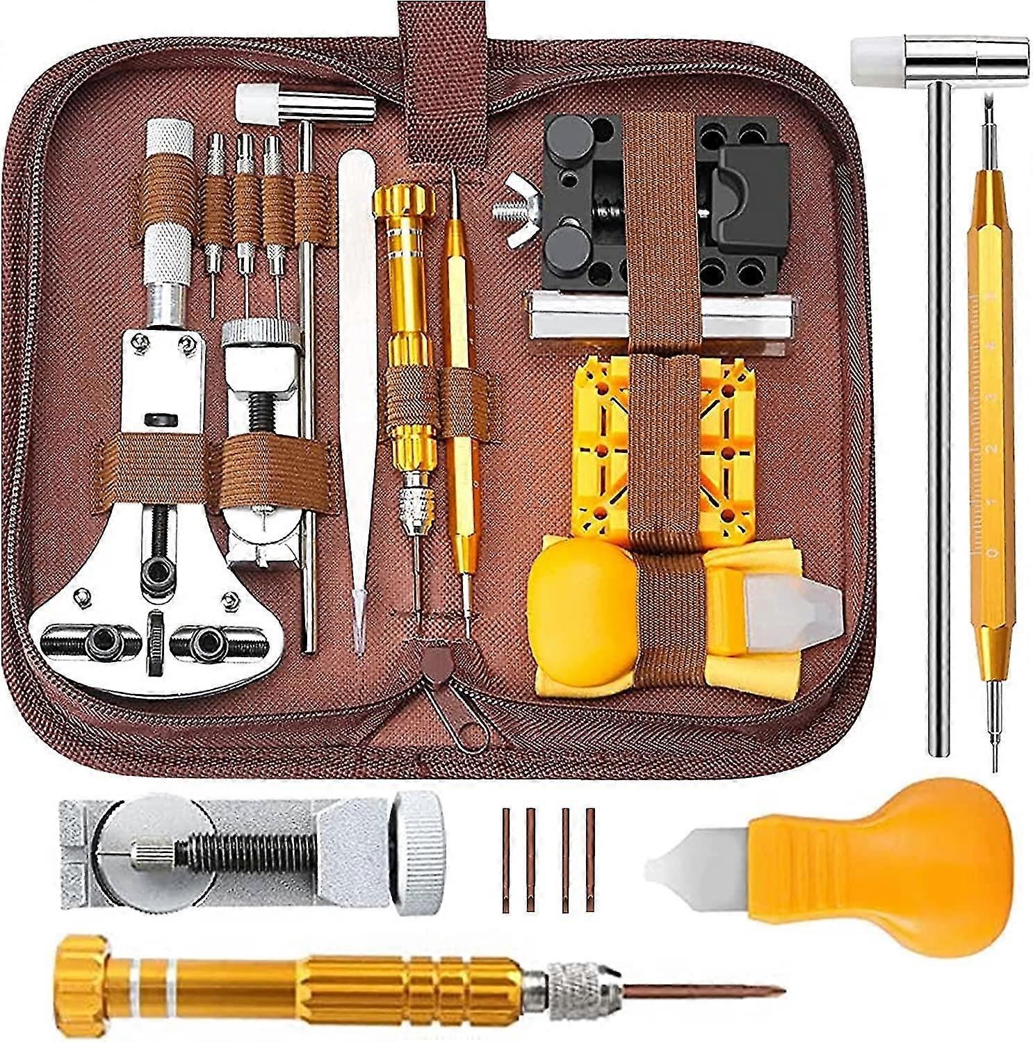 Professional Watch Repair Kit, 149 Pcs Spring Bar Tool Set, Watch Band Link Pin Tool Set With Carrying Case