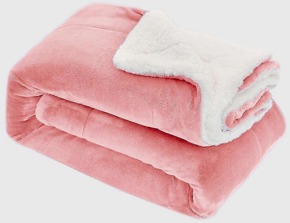 Soft Cosy Large Faux Fur Fleece Mink Blanket Bed Sofa Throw Double King Size