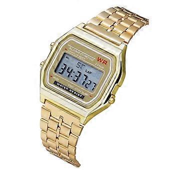 Luxury Digital Men's Watches For Women Stainless Steel Sports Military Wristwatches Business Electronic Male Clock Reloj Hombre
