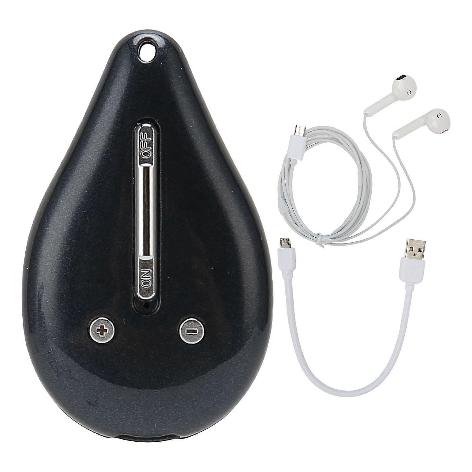 Mini Voice Activated AI Intelligent HD Noise Reduction 120mAh Portable Voice Recording Device Neutral English Dark Blue