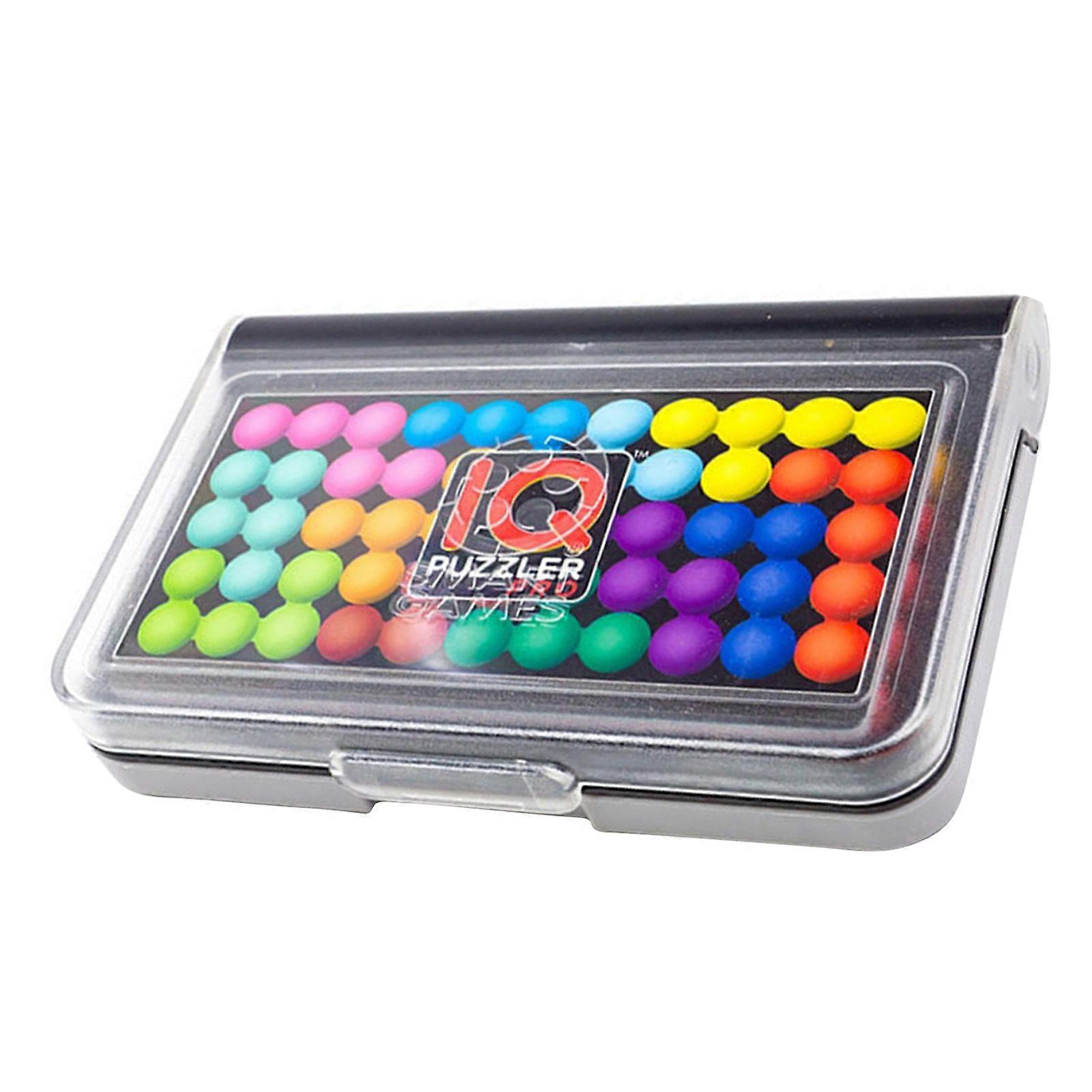 3D Puzzle Wisdom Board Games Classic Puzzle Pyramid Plate IQ Tester Children Logical Mind Game Pyramid Beads Puzzle Brain Toys