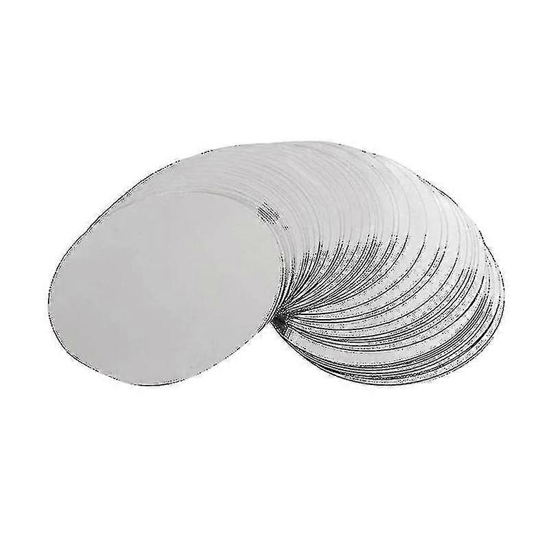 150 Pcs 3 Inch Silver Wine Pourer Discs Drip-proof Drop Drip