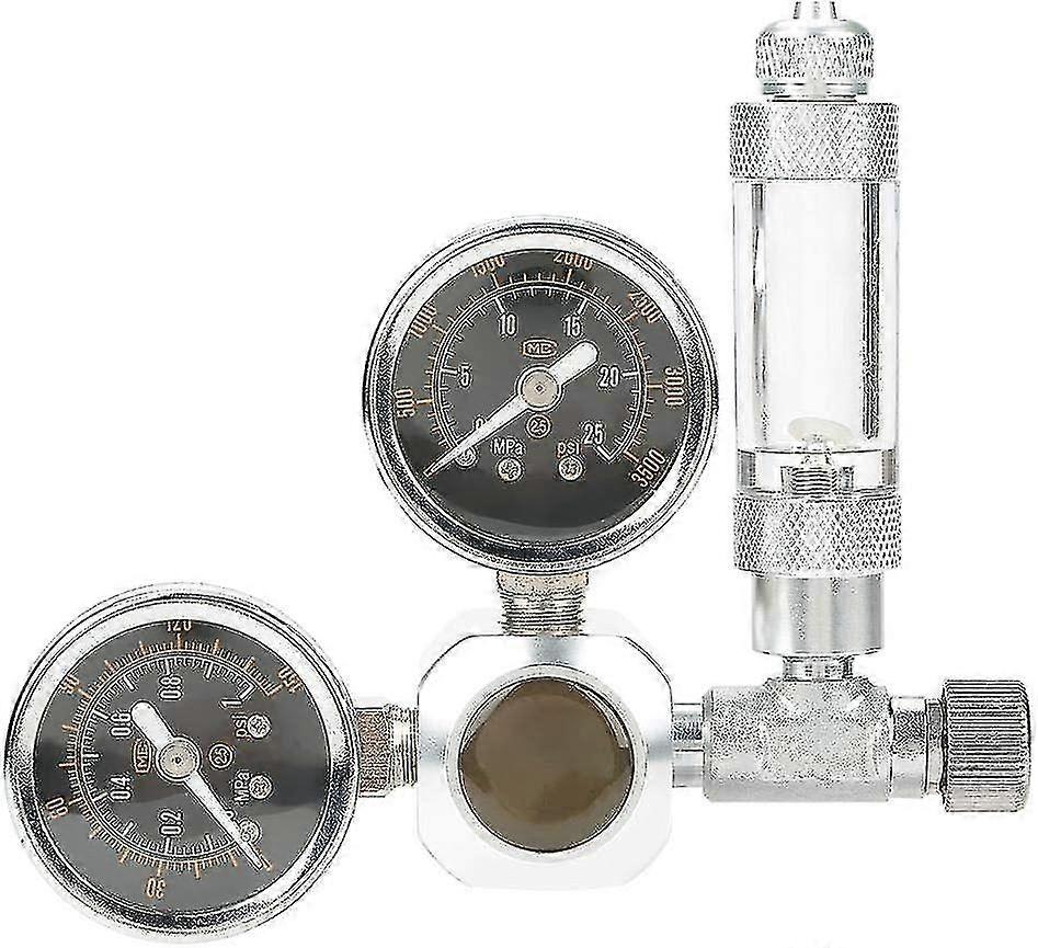 Co2 Regulator For Aquariums Gauge Adjustable