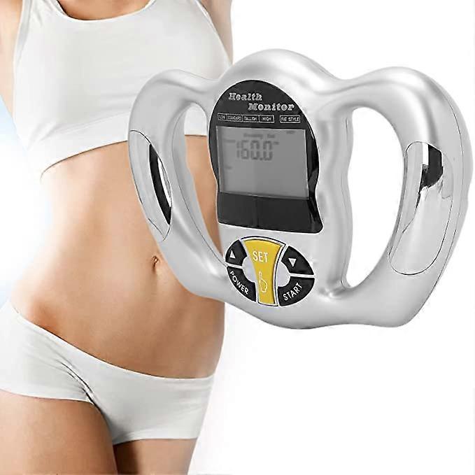Handheld Body Fat Tester, Body Composition Analyzer, Body Fat Measuring Instrument BMI Meter Fat Analyzer