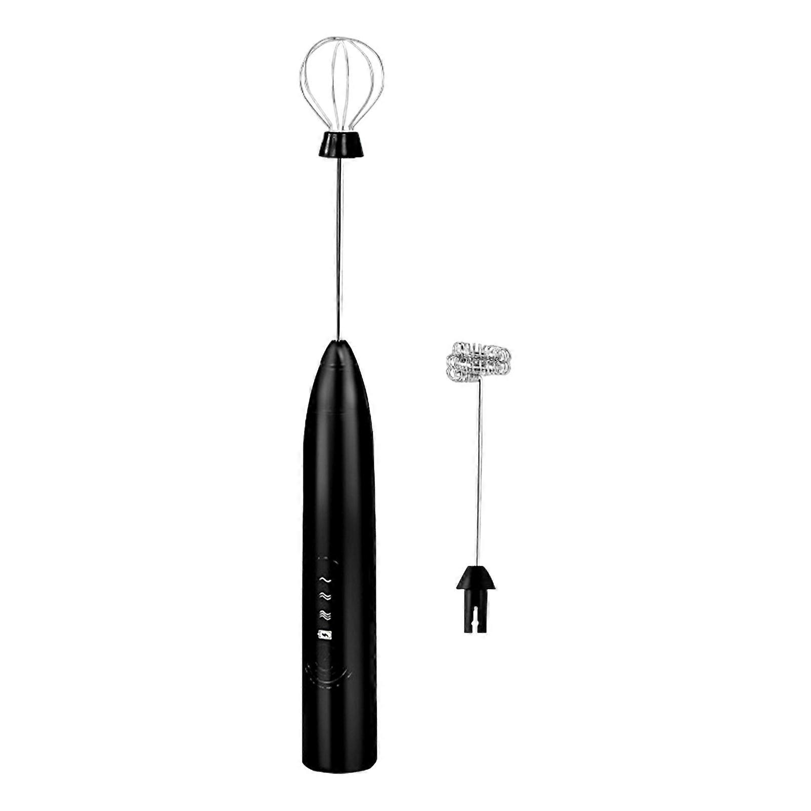 1 Set Egg Beater Electric Handheld Rechargeable Three Gears Adjustable Whisk Blender Kitchen Tools