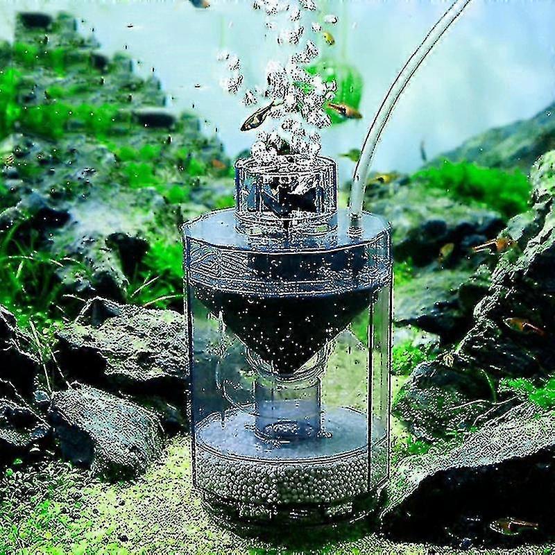 Fish Stool Suction Collector For Fish Tank Automatic Fish Fecal Filter Increase Oxygen & Cleaning