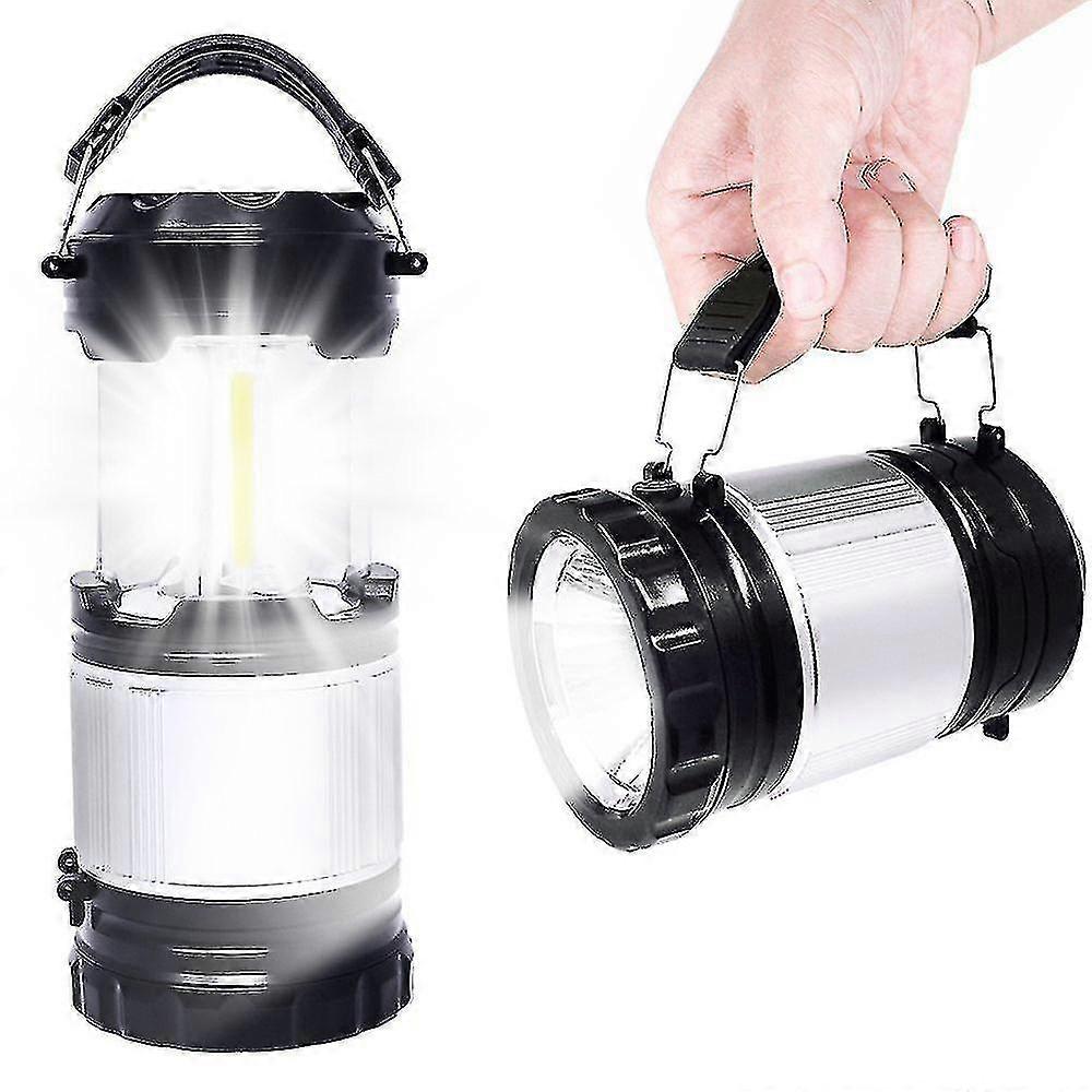 Solar Camping Lantern Camping Lamp(1 Pcs, Silver)