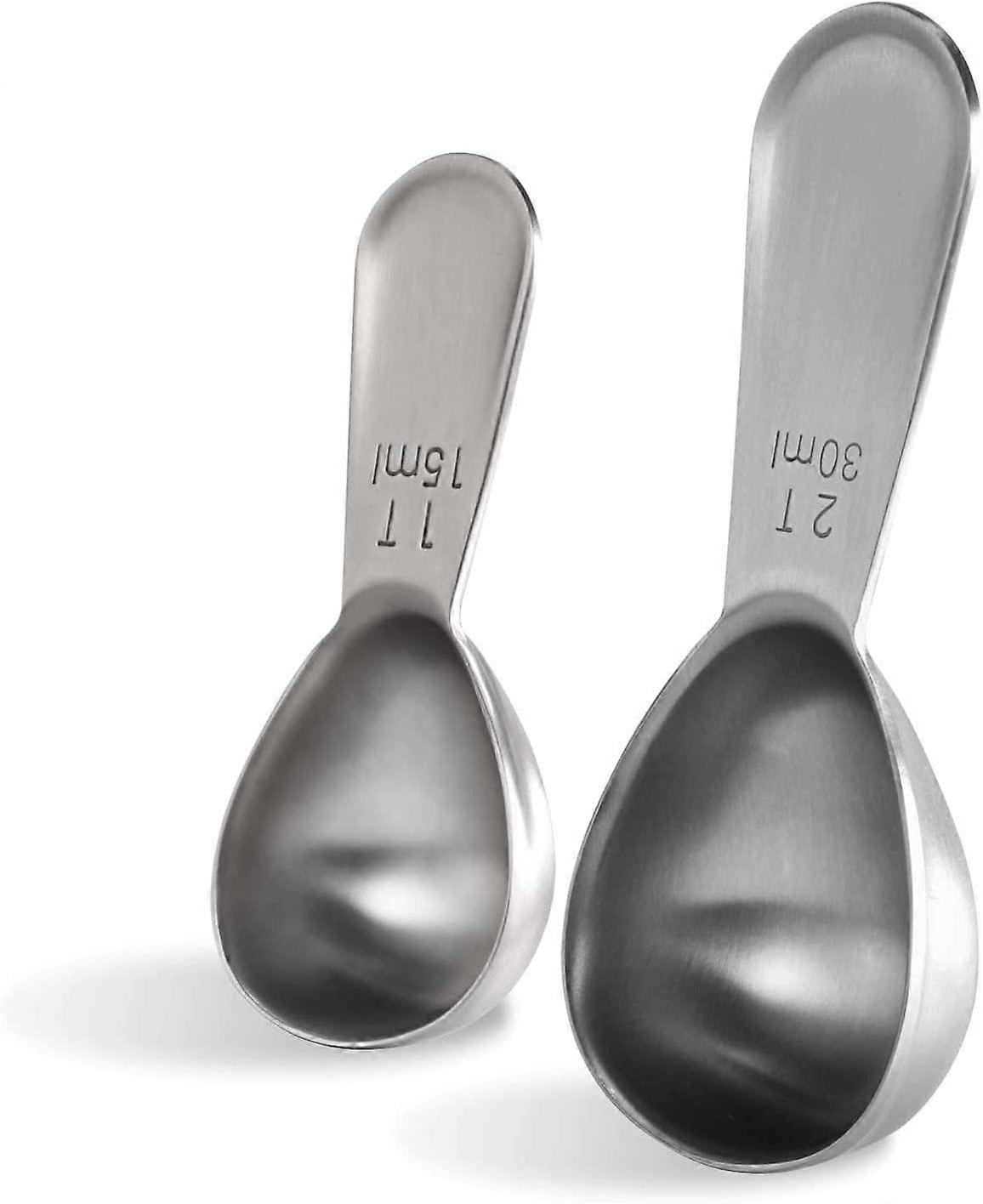 Durable 18/8 Stainless Steel 30ml Coffee Measuring Spoon