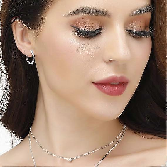Sterling Silver 925 Mini Hinge Hoop Earrings – Simple & Chic By Silvery