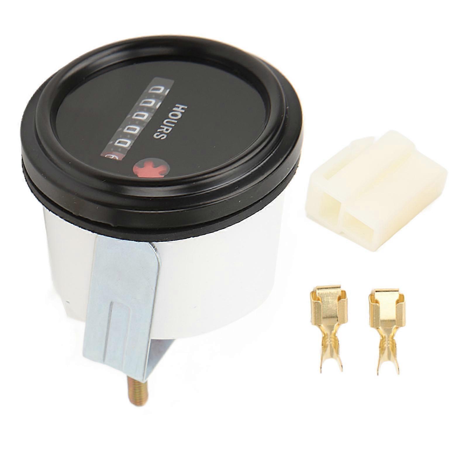 Hour Meter Accurate Timing Waterproof Transparent Cover 3035766 Generator Hourmeter for Cummins Engine DC680V