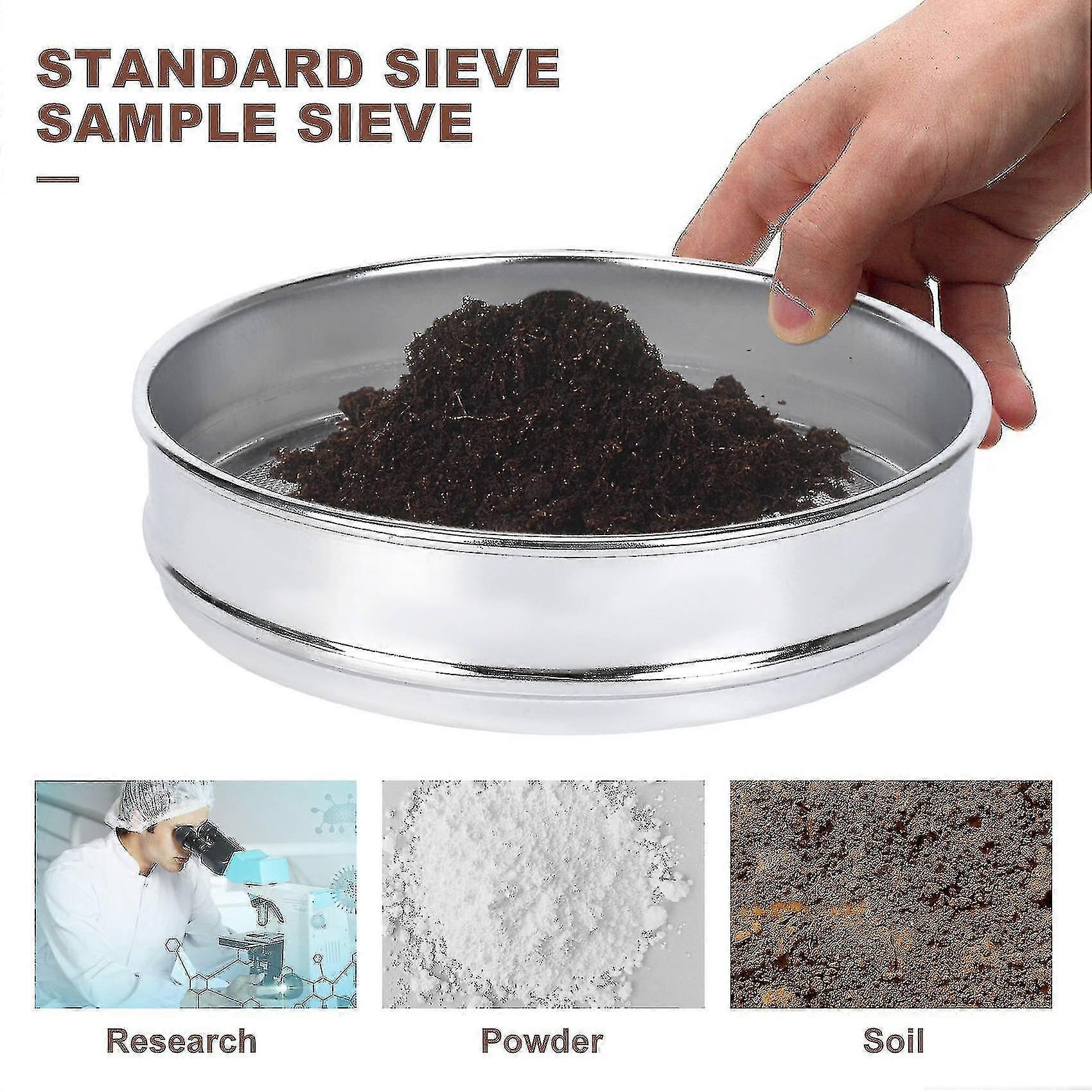 Heavy Duty Garden Riddle Sieve Mesh Soil Sift Compost Seed Tray ...