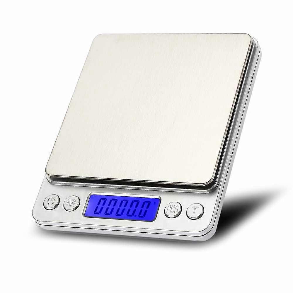 Mini Digital Scale Stainless Steel Platform Weighing Tool with Tray