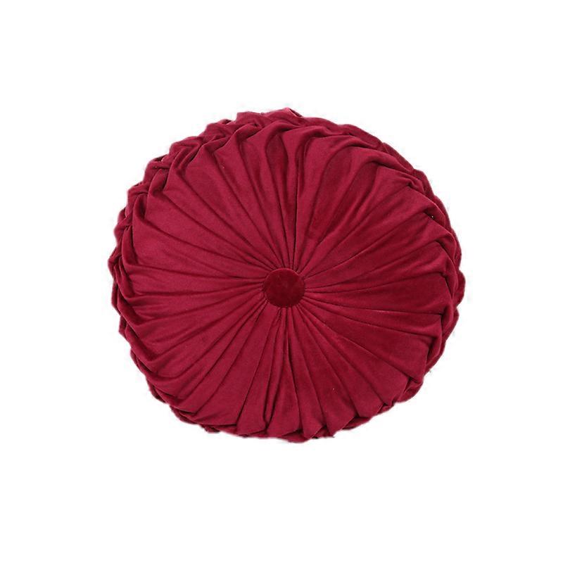 rund plysj sofa stol sete pute