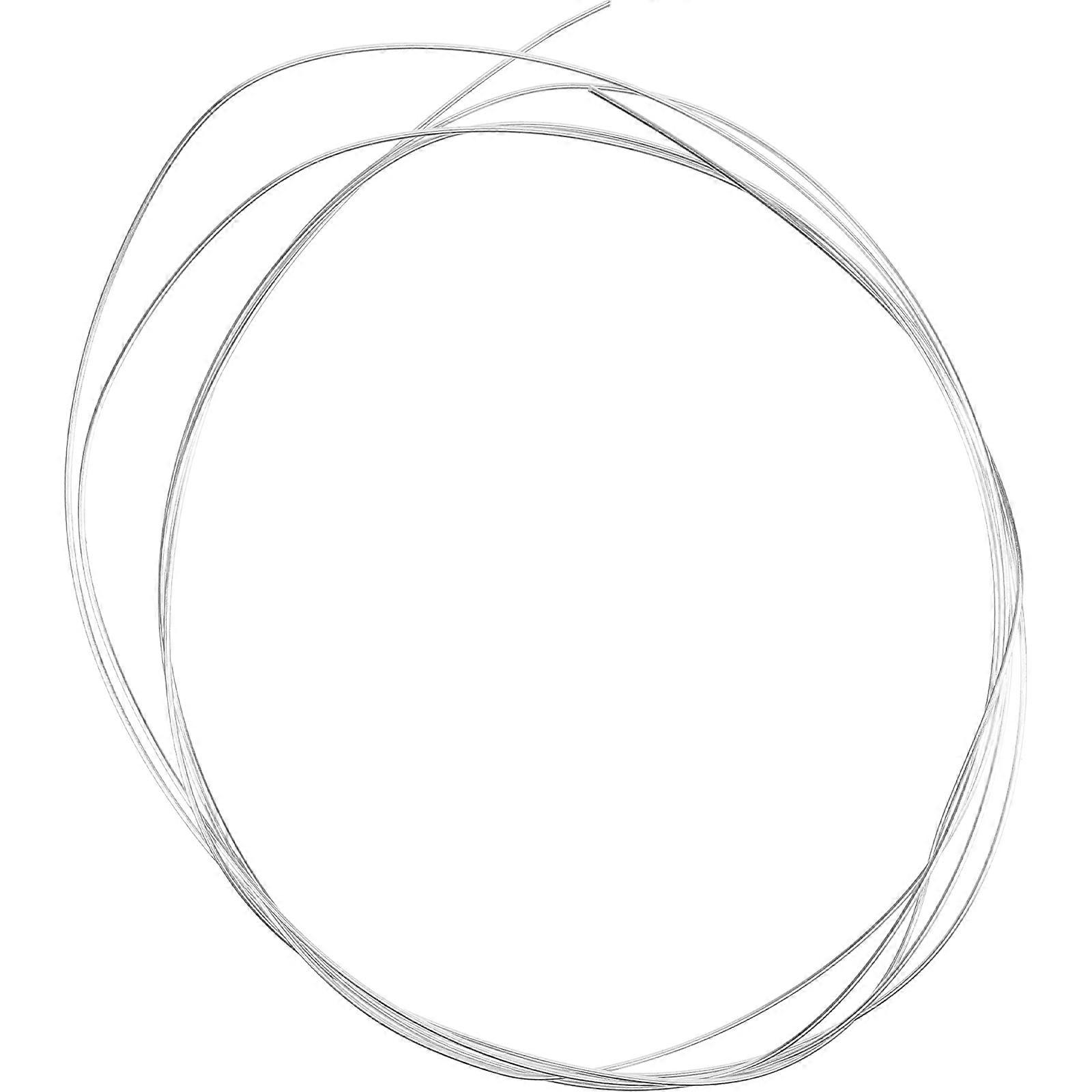1 Roll of Jewelry Making Pure Silver Wire Pure Silver Wire Craft Jewelry Making Wire