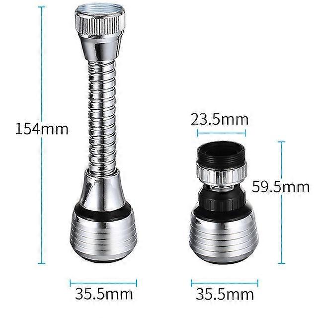 360 Rotate Swivel Water Saving Tap Aerator Faucet Nozzle Filter Kitchen