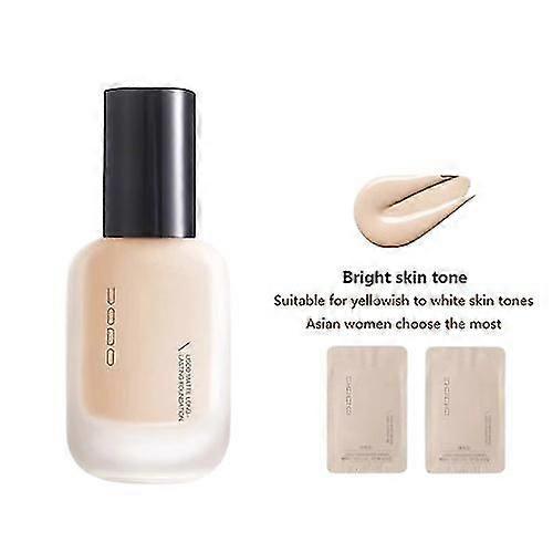 Uodo 30ml Foundation Långvarig Bb Cream Felfri Hud Långvarig torr till fet hud Oljekontroll modell W02