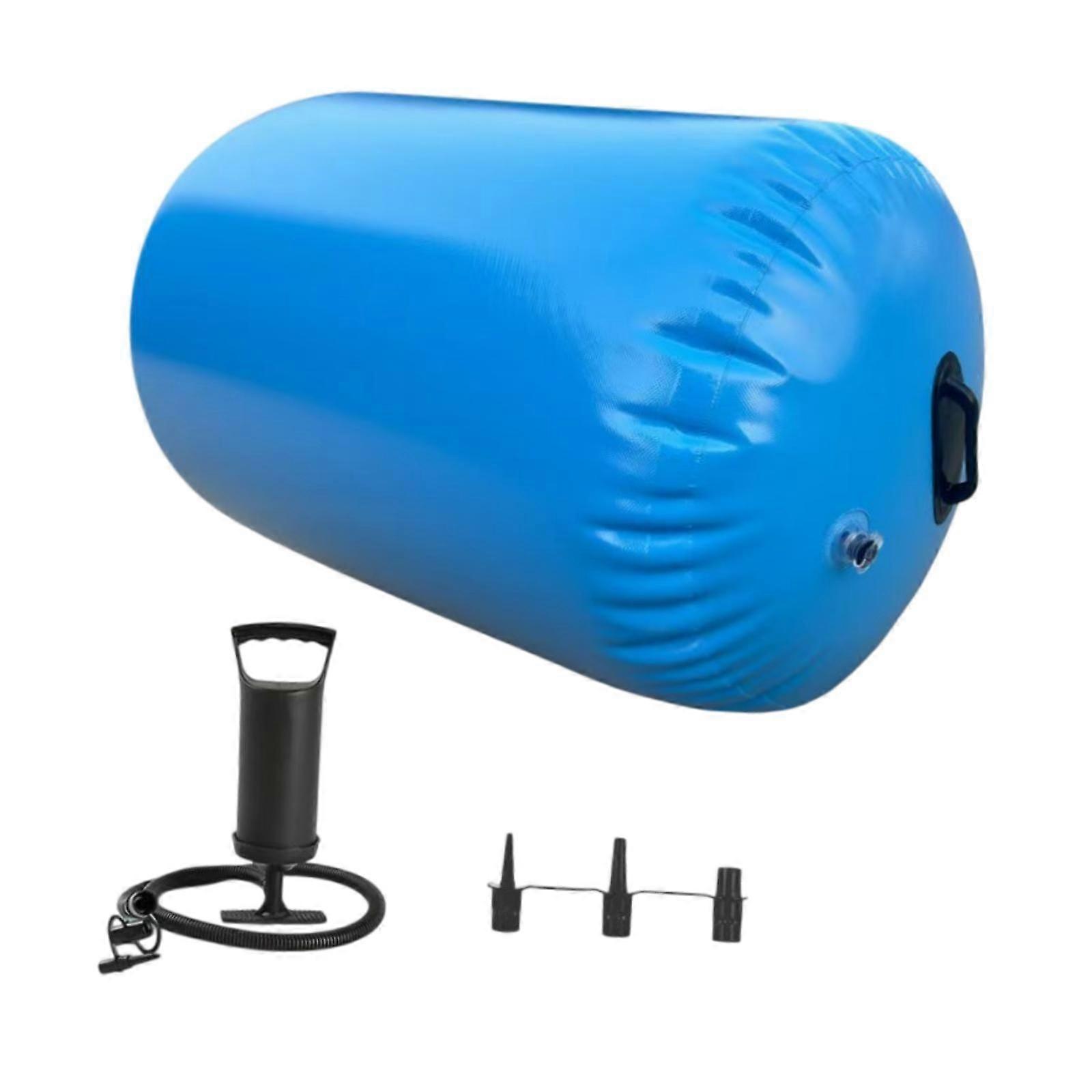 Gymnastics Mat Non Slip for Body Coordination Home Use Yoga Exercise Blue