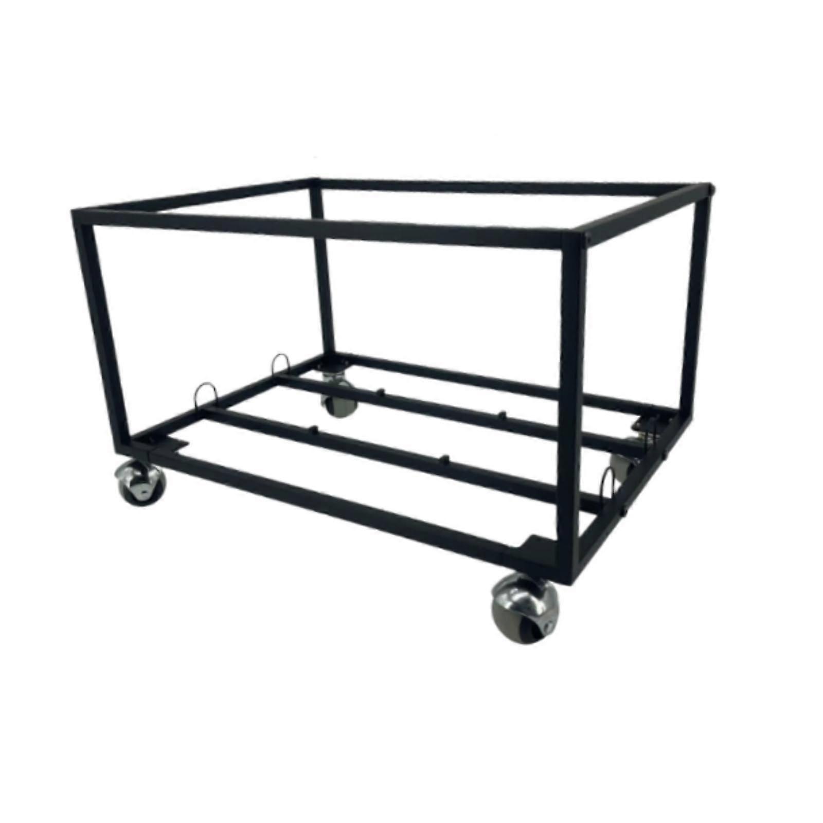 ホイール付きビニールレコード収納オーガナイザー19.7x14x12.3インチ頑丈なビニールスタンド