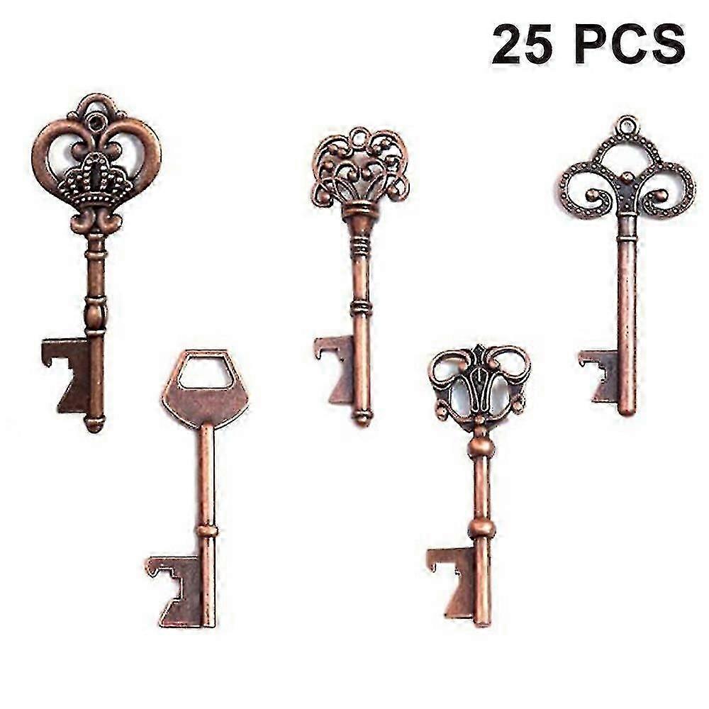 key bottle openers 25pcs key bottle openers with kraft paper gift tags