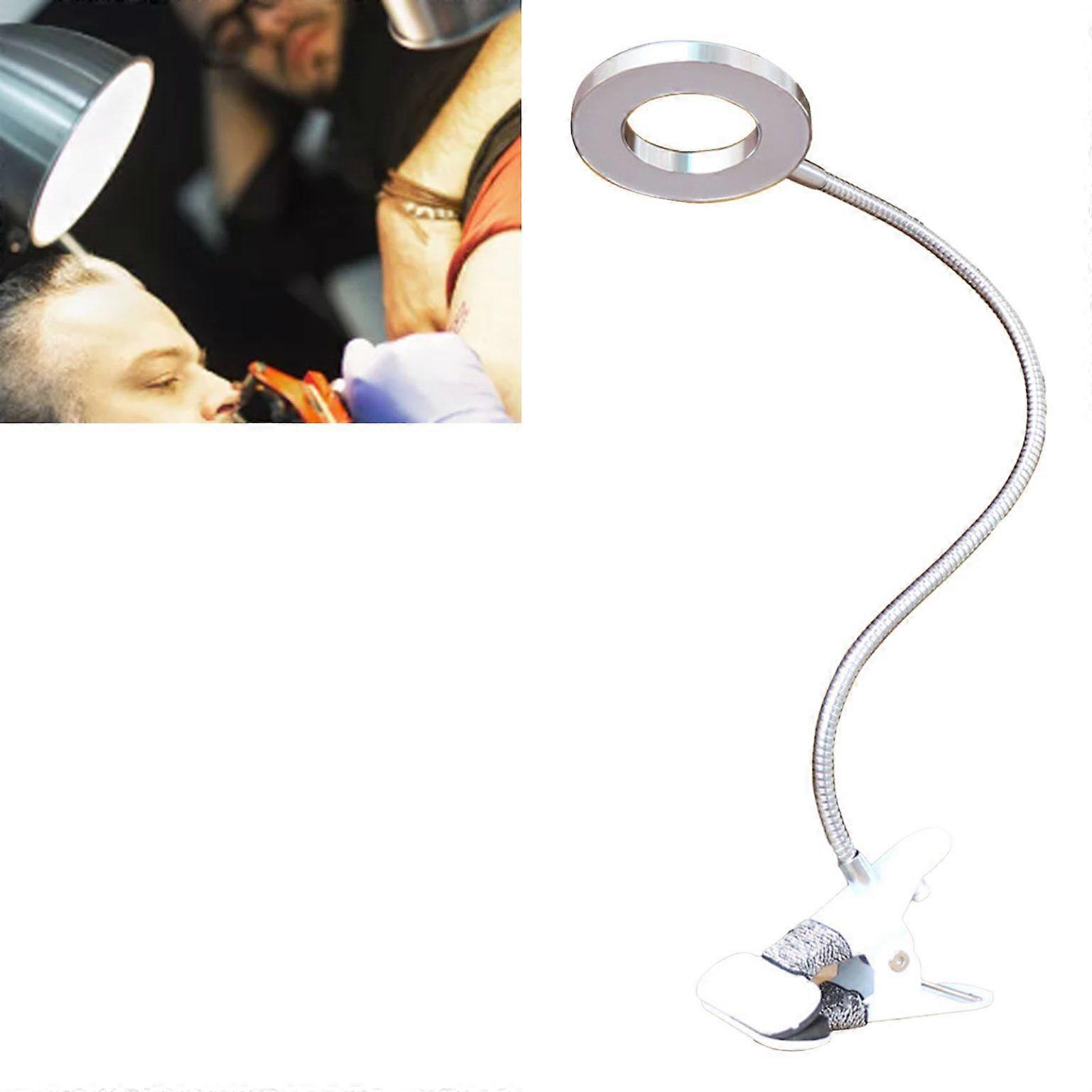 Foldable USB LED Clamp Lamp - Flexible 2-Color Light