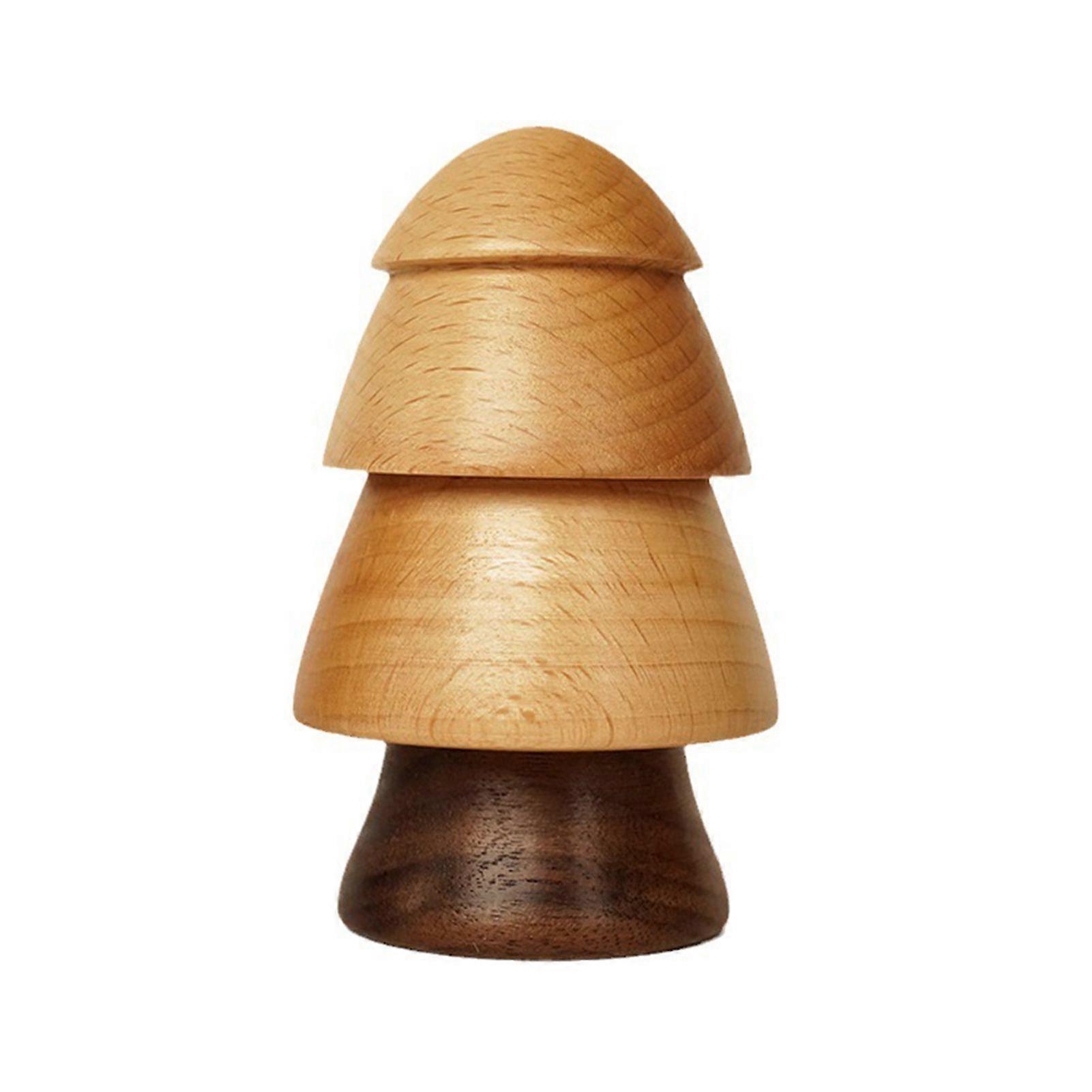 Wooden Tree Toothpick Dispenser Heavy Duty Rustic Toothpick Holder Portable Home Office Restaurant Desktop Toothpick Organizer Container