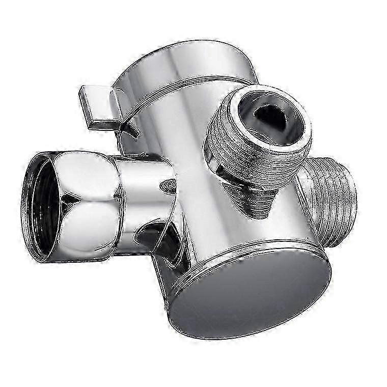 Three-way Shower Diverter, Bright Chrome