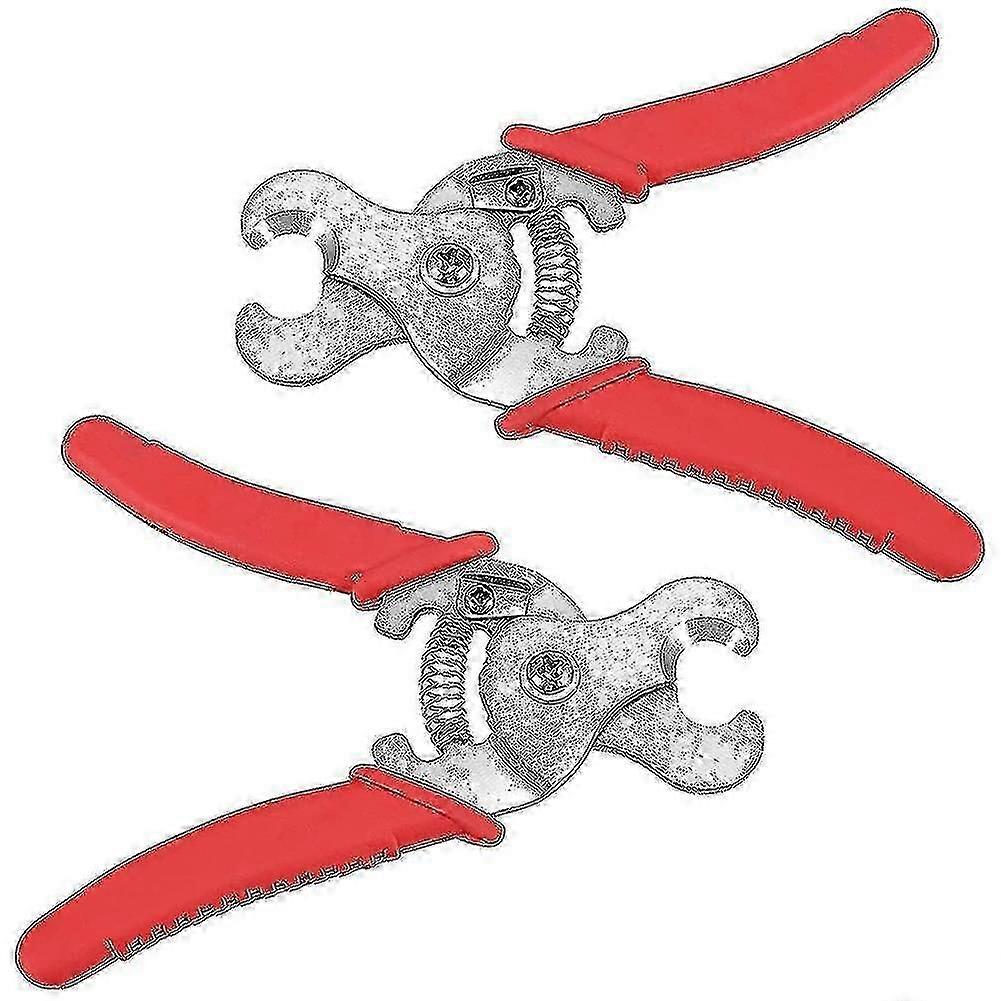 2 Pcs 5 Inch Ear Tag Pliers Cattle Ear Tag Removing Tool Animal Tag