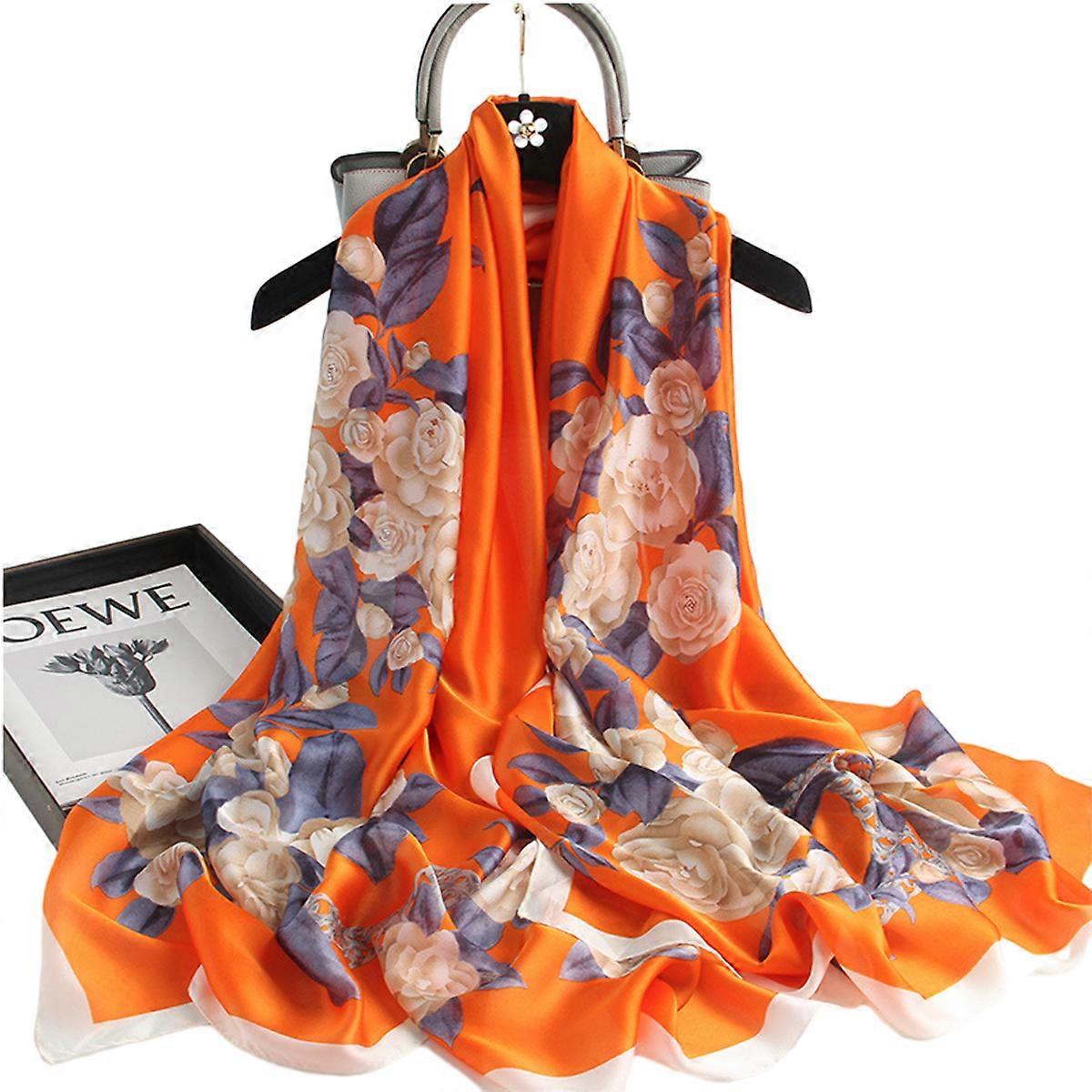 Sciarpe per le donne Sciarpe grandi sciarpe moda sciarpa sensazione di seta sciarpe lunghe e leggere scialli per la protezione solare per le donne