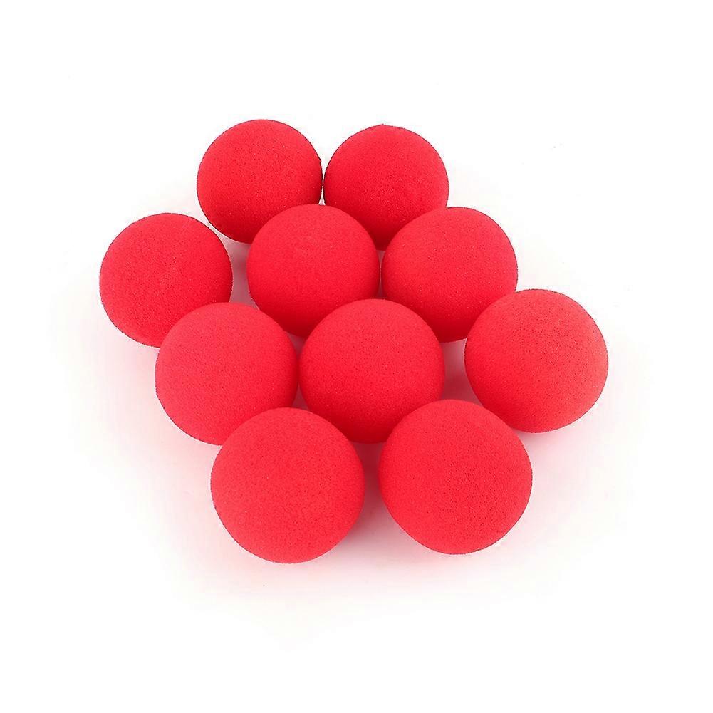 Red Soft Lightweight Magic Balls for Comedy Tricks